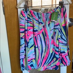 Lilly Pulitzer NWT Off The Shoulder Top - Size XS
